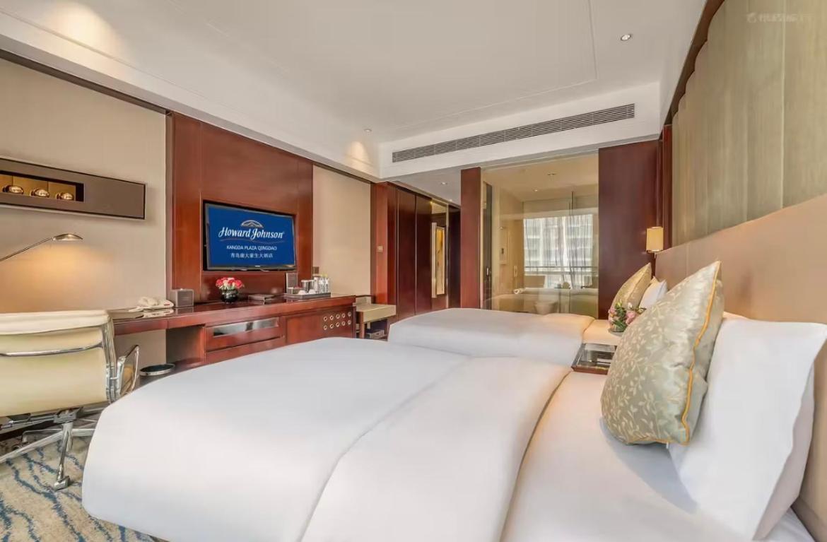 โฮเวิร์ด จอห์นสัน คางต้า พลาซา ชิงเต่า โฮเต็ล Hotel Xianlang ภายนอก รูปภาพ