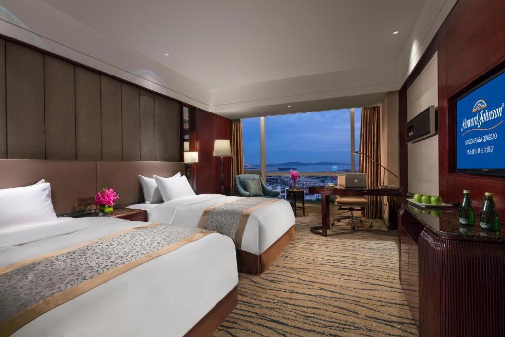 โฮเวิร์ด จอห์นสัน คางต้า พลาซา ชิงเต่า โฮเต็ล Hotel Xianlang ภายนอก รูปภาพ