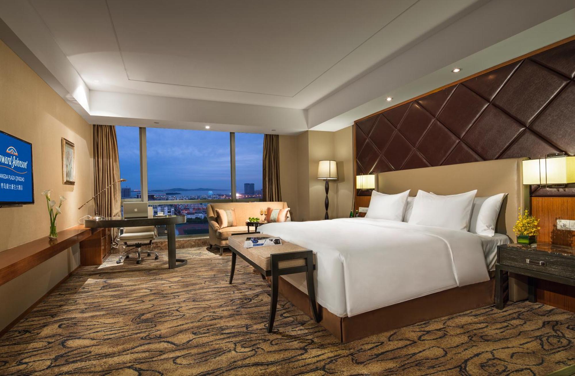 โฮเวิร์ด จอห์นสัน คางต้า พลาซา ชิงเต่า โฮเต็ล Hotel Xianlang ภายนอก รูปภาพ