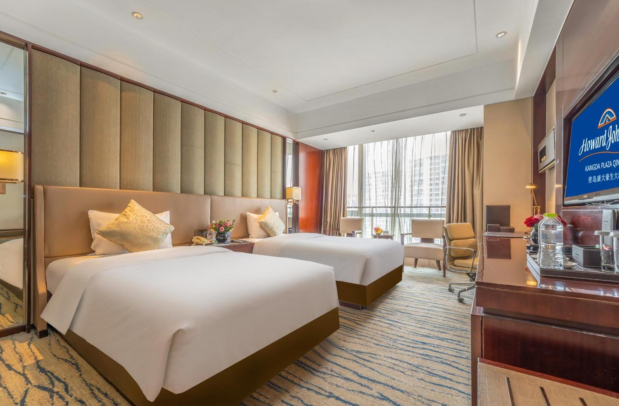 โฮเวิร์ด จอห์นสัน คางต้า พลาซา ชิงเต่า โฮเต็ล Hotel Xianlang ภายนอก รูปภาพ