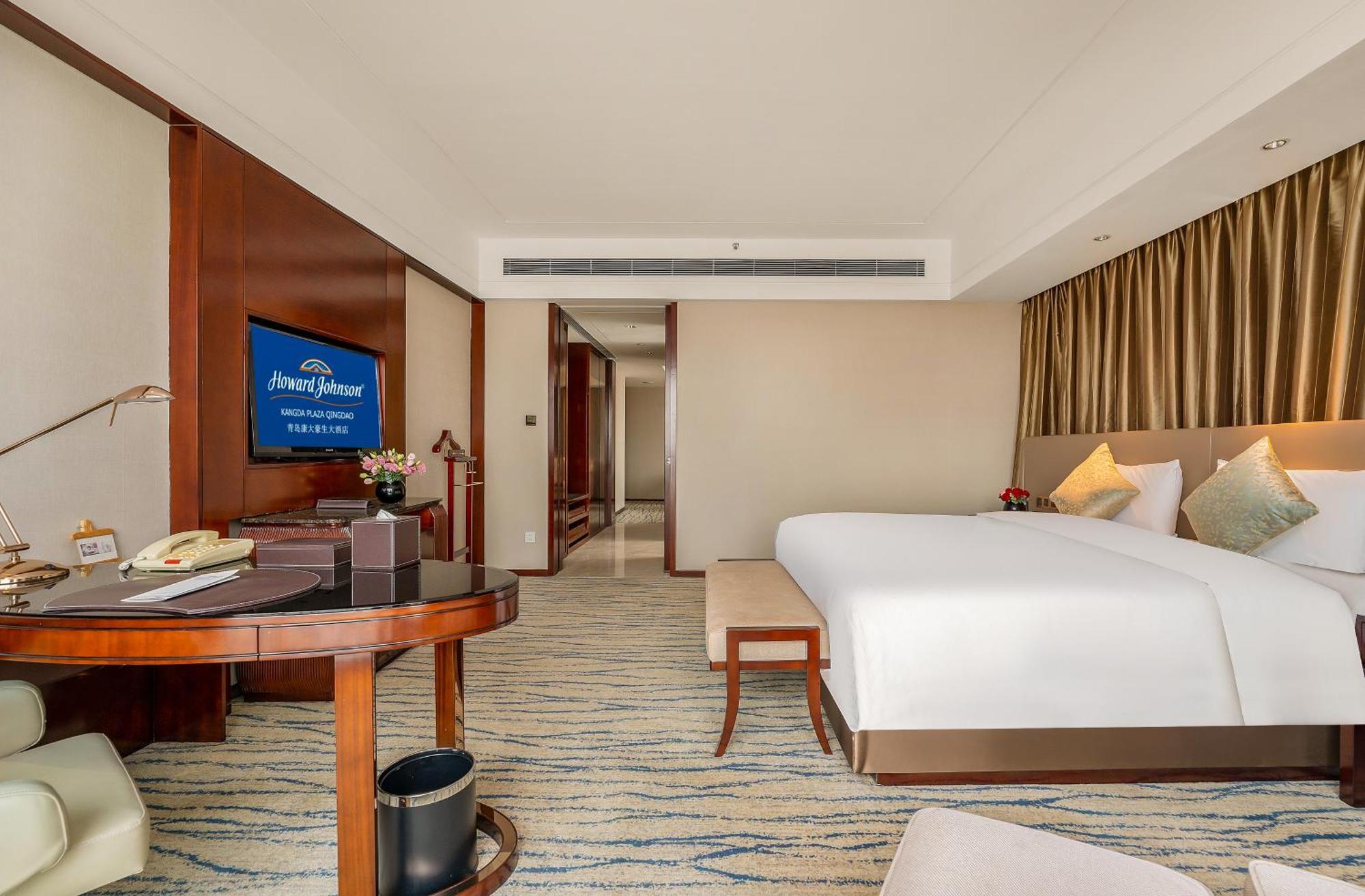 โฮเวิร์ด จอห์นสัน คางต้า พลาซา ชิงเต่า โฮเต็ล Hotel Xianlang ภายนอก รูปภาพ