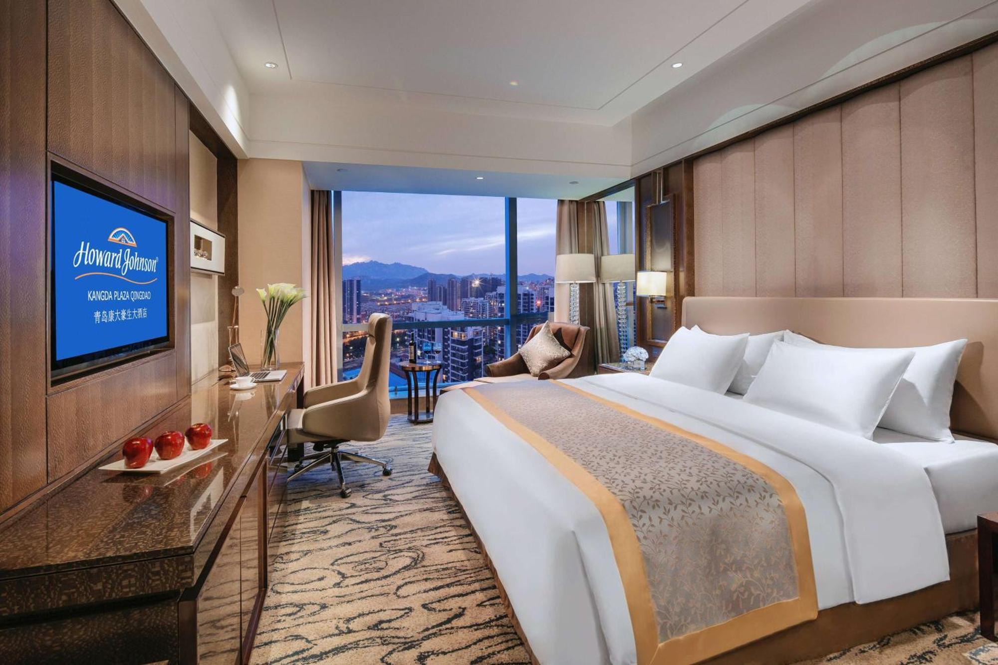 โฮเวิร์ด จอห์นสัน คางต้า พลาซา ชิงเต่า โฮเต็ล Hotel Xianlang ภายนอก รูปภาพ