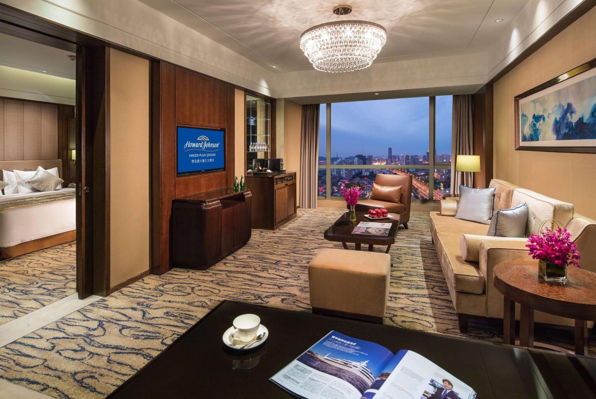 โฮเวิร์ด จอห์นสัน คางต้า พลาซา ชิงเต่า โฮเต็ล Hotel Xianlang ภายนอก รูปภาพ
